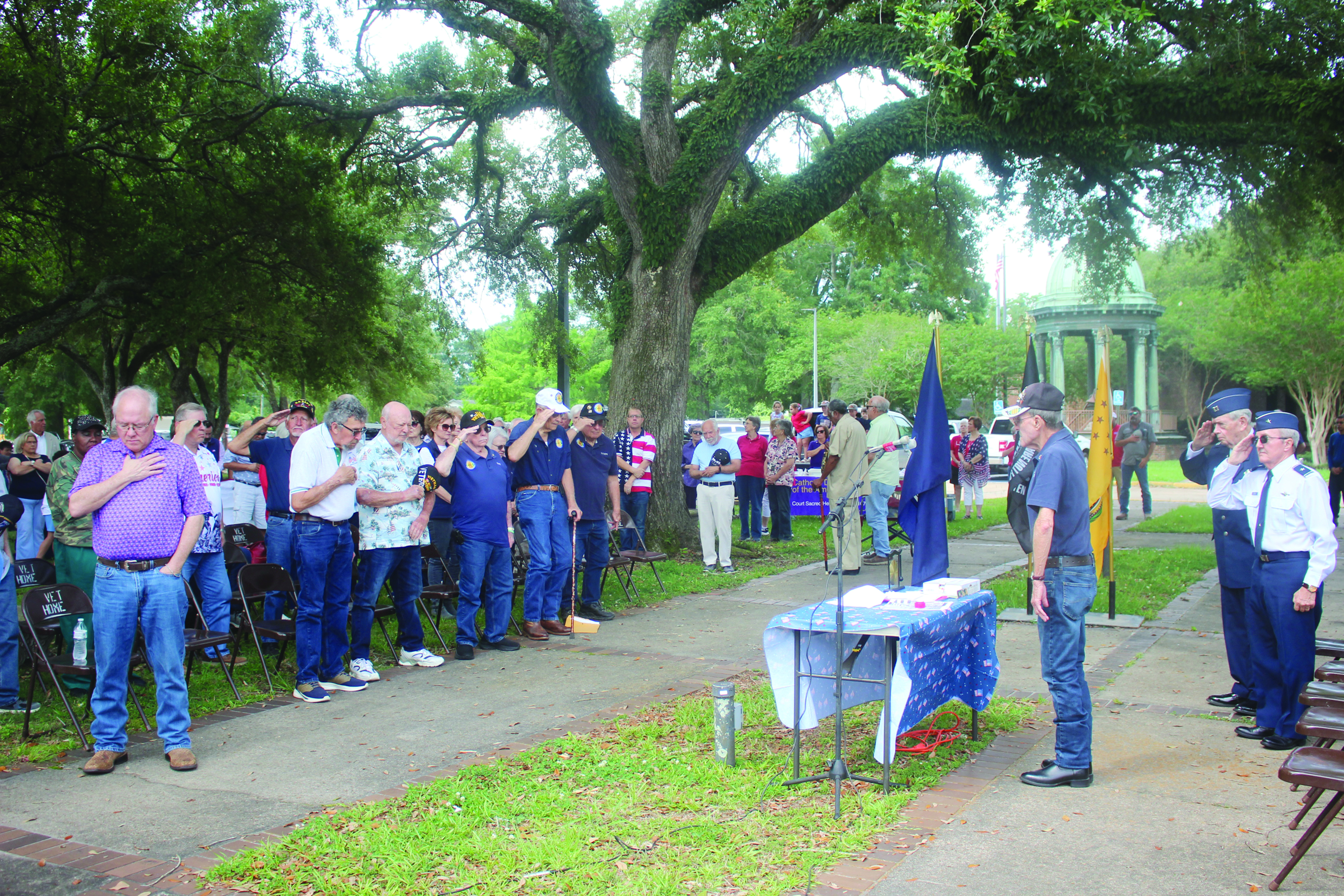Parish observes Memorial Day