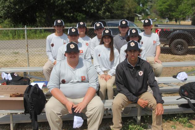 Pictured are front row (left-right) Hayden Tidwell and Evan Ardoin; middle row (left-right) Trace Warman, Cameron Willis, and Seth Paul; back row (left-right) Cole Willis, Kamryn Cormier, Taylor Clark, Kanyon Holden, and Matthew Ramsey. Not pictured are Bryce Brown, Sy Ardoin, Lane Fontenot, and Greg Nunnally. (Gazette photo by Tony Marks)