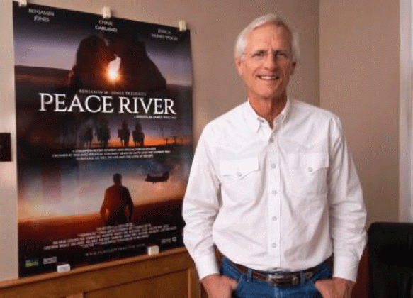Ben Jones, who works in the oil exploration business, wrote and acted in 'Peace River,' an inspirational movie about modern cowboys and redemption that will show in Baton Rouge and in hundreds of theaters nationwide on March 3. (Advocate photo by Travis Spradling)