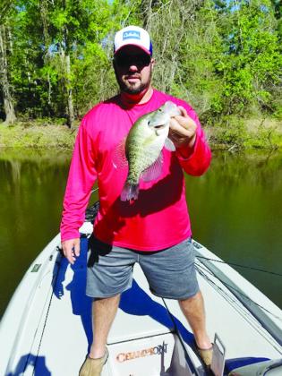 Jacob Roberie (pictured above) grew up fishing in ponds around the Ville Platte area and has turned that  childhood hobby into a career in marine sales. (Photo submitted)