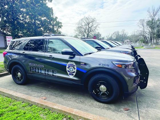 Pictured is one of six new police units for the Ville Platte Police Department. (Gazette photo by Tony Marks)