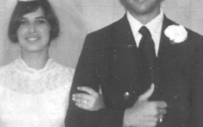 Mr. and Mrs. Tommy Manuel - May 1, 1971