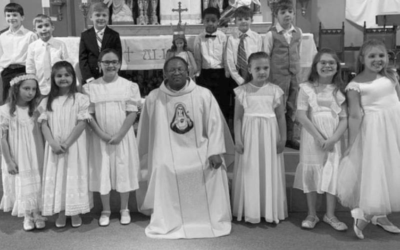 AT MAY CROWNING