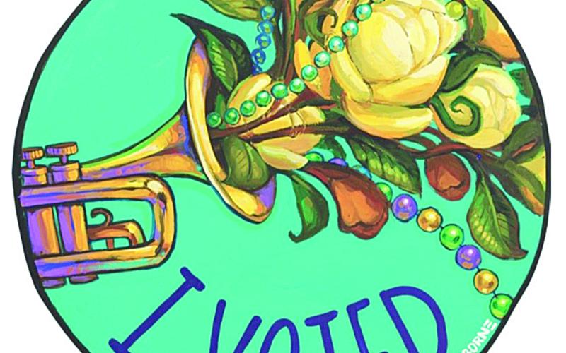 Secretary Landry unveils 2026 “I Voted” sticker design