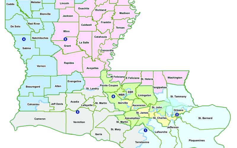 The Senate gave final legislative approval Friday to new maps for Louisiana’s congressional districts. (Courtesy of Louisiana Legislature)