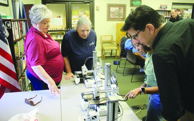 Parish library holds 3D printing workshop