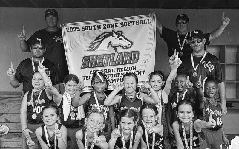 The 6U Softball All Stars won the sectional tournament. Players are Aria Montelaro, Anna Kate Latiolais, Piper Lafleur, Marissa Fruge, Remi Kate Ortego, Adaline Johnson, Livie Rose Launey, Ellis Fontenot, Eloise Guillory, Maddie Frank, Khloe Edwards, and Maddison Griffin.