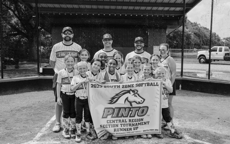 The 8U Softball All Stars were runners-up the sectional tournament. Players are Adele Fontenot, Kinzleigh Anderson, Remi Veillon, Anniston Berzas, Austyn Fontenot, Nora Delafosse, Cassie Veillon, Alyssa Blood, Allie Jo Veillon, Mia Montelaro, Ada Fontenot, and Ro’Miyah Hill. (Photos courtesy of Ville Platte Girls Recreation Association)