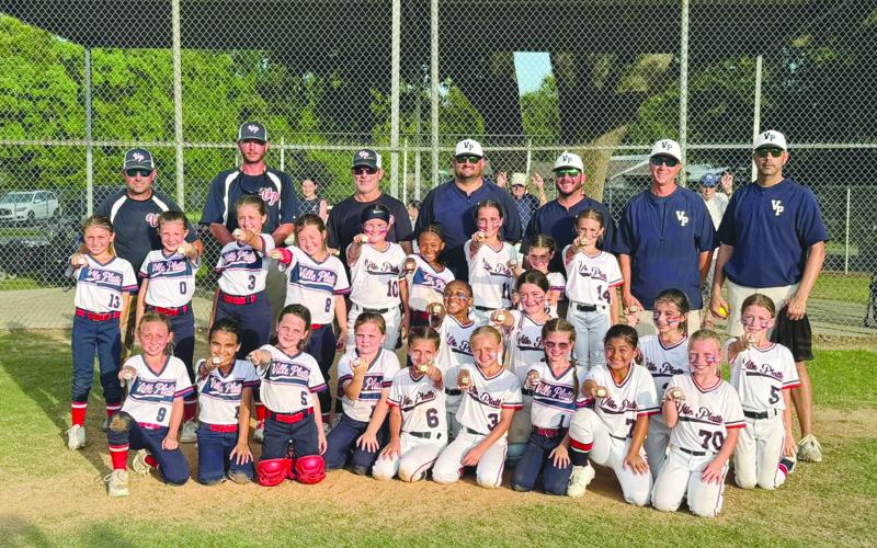 Pictured are the 8U Ville Platte Elite All-Stars and the 8U Ville Platte Select All-Stars.