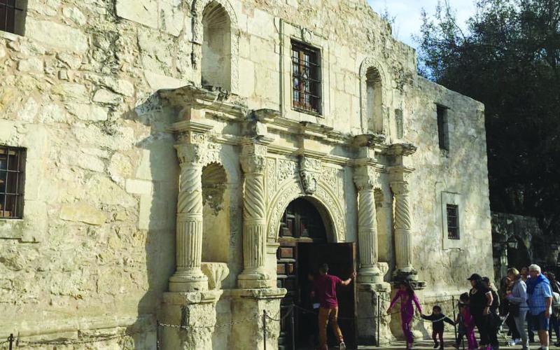 The Alamo, in San Antonio, Texas, is pictured. (Photo by Tony Marks)