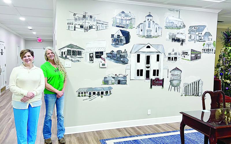 New murals are unveiled at Ardoin’s Funeral Home in Mamou
