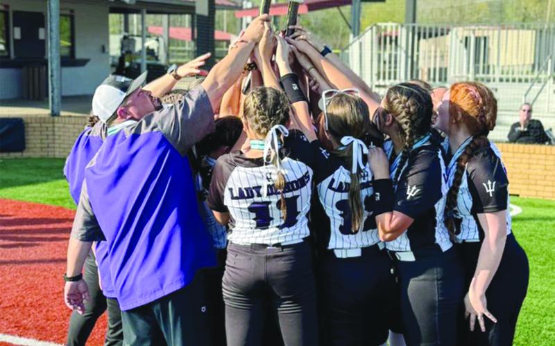 The BCE softball team is pictured with the state championship trophy. Team members are Adalynn Fontenot, Brylee Fontenot, Emily Fontenot, Kynaddi Ware, Blaiklee Mire, Callie Johnson, Macy Hebert, Laken Fontenot, Ella Ortego, Angel Tezeno, Callie Byrd, Julie Messer, Laikyn O’Conner, Finley Doucet, Avery Kramer, Madison Messer, Jaidyn Santoro, Aniyah George, Ann-Katherine Vidrine, Vayda Maricle, and Macy Hebert. (Photo courtesy of Chuncey Fontenot)