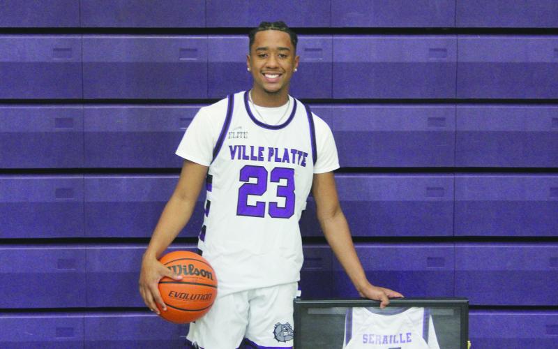 Make no mistake about it. When the Bulldogs needed a big bucket, they relied on their two-time Parish MVP for it. Sage Papillion has been a prolific scorer for years now, but was relied on for even more leadership than he was in past years this season. (Gazette photo by Rhett Manuel)