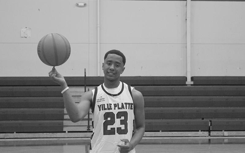 This season’s parish MVP was in serious consideration for the award last season, but was one-upped by Sacred Heart’s Austin Darbonne. With the way cleared, Papillion delivered. He was the district MVP in District 4-3A, and oftentimes carried Ville Platte on his shoulders with his explosive second-half performances. (Gazette photo by Rhett Manuel)