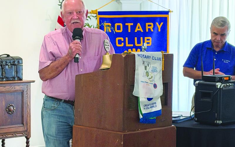 Brent Coreil honored as Rotarian of the Year