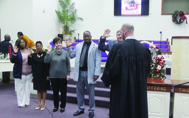 Ville Platte officials take oaths of office