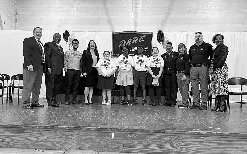 D.A.R.E. graduation is held at JSM; essay winners are named