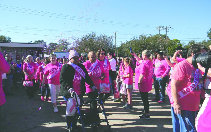 SMC walks for breast cancer awareness