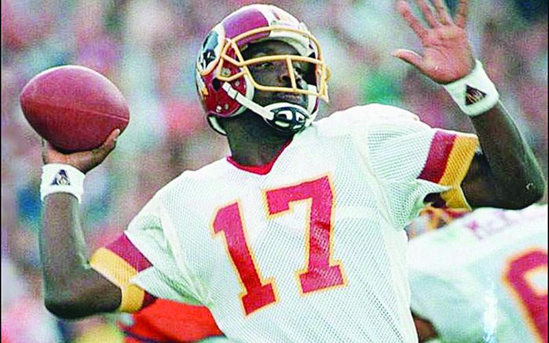 Doug Williams is a 1993 inductee of the Louisiana Sports Hall of Fame and a Super Bowl XXII champion with the Washington Redskins. (Photo courtesy of LSHOF)