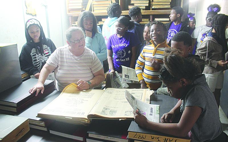 ERA students take a tour of Gazette