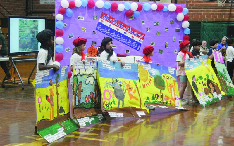 Mamou Elementary holds French Night