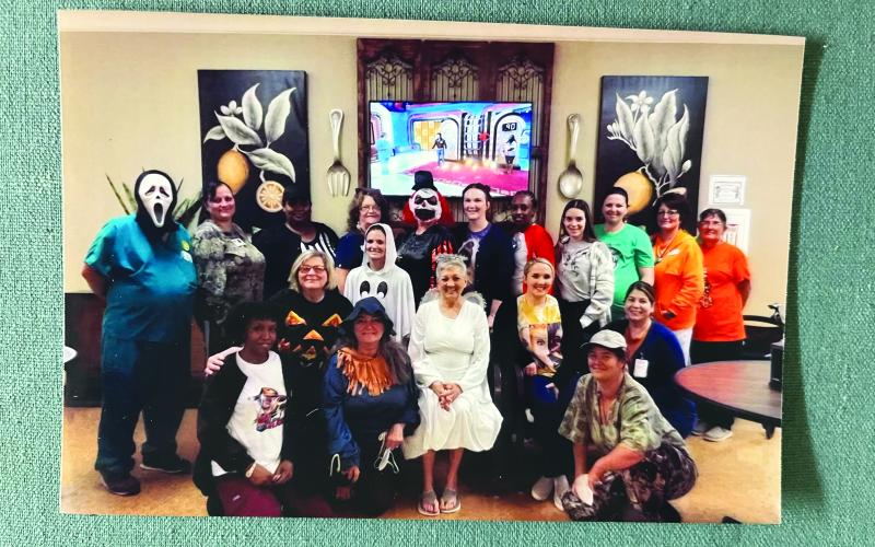 Heritage Manor celebrates Halloween
