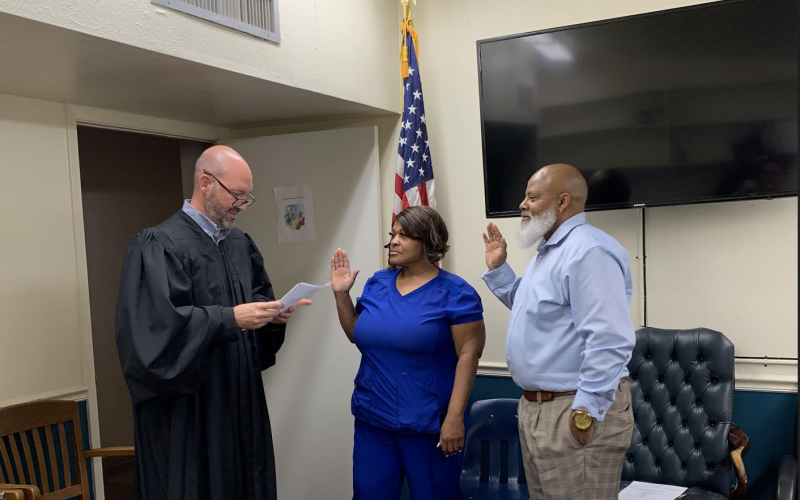 Oath is taken
