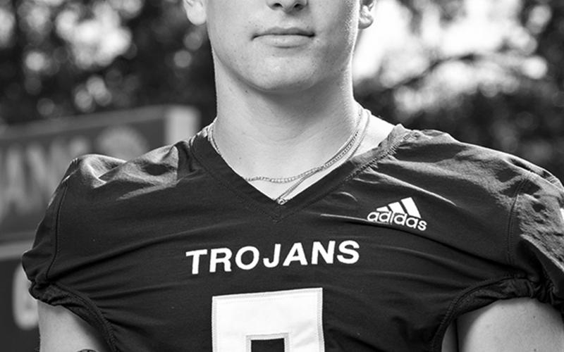 The parish’s co-offensive MVP Hayden Droddy was the first-team all-district selection, passing and rushing for over 1K yards and nearly 40 total touchdowns. (Photo courtesy of Angela Deville)