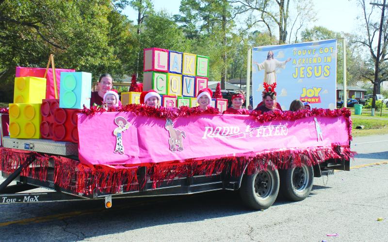Christmas cheer is spread in the community