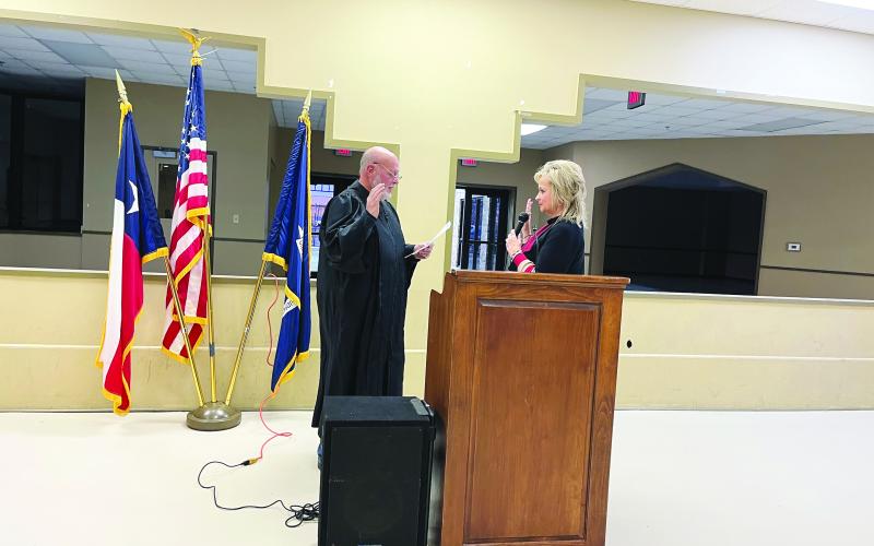 Mamou officials take oaths of office