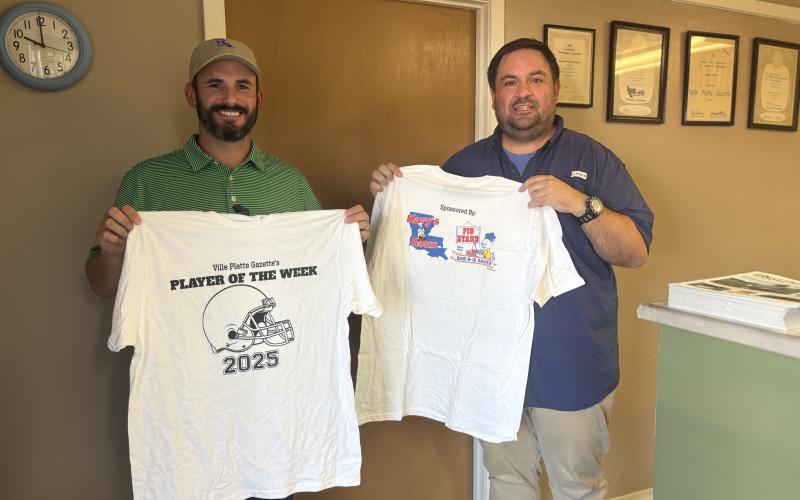 POTW shirts are again donated