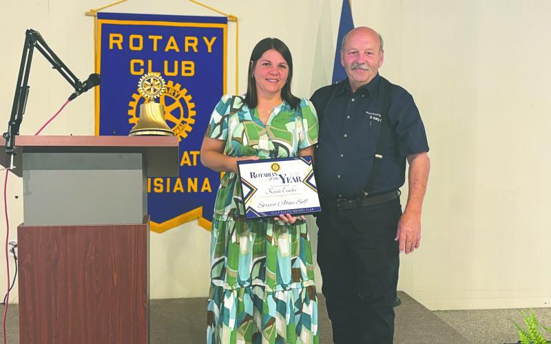 Enicke is named Rotarian of the Year