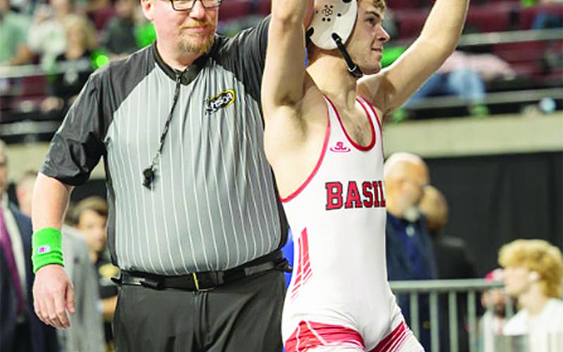 Senior Kye Smith - 120 pound champion