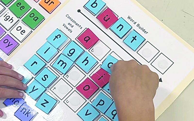 Pictured are several tools which the Evangeline Parish School District are employing to help improve literacy among elementary students in the parish. (Photo submitted by Madelyn Causey)