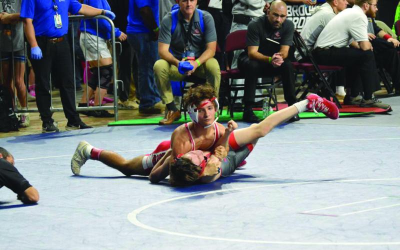 Logan Bergeron - State Champion 106 lbs.