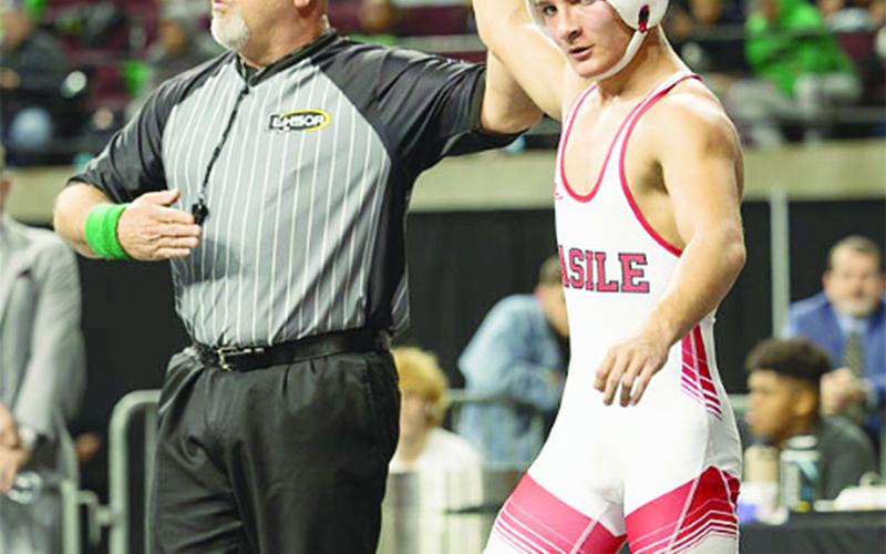 Junior Logan Bergeron - 126 pound champion