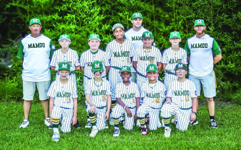 The Mamou Super 10s are the DYB North Regional Runner-Up. Players are Emmett Christ, Maddex Jack, Japheth Spears, Jaxxon Cormier, Paxton Ashford, Ben Ardoin, Karson Courville, Tucker Ardoin, Jax Vidrine, Kalem Fontenot, and Deshaun Compton. (Photo submitted)