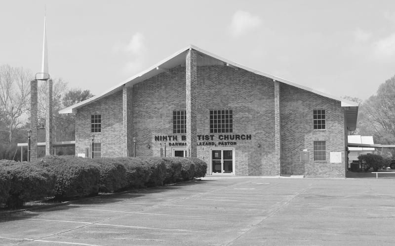 Pictured is the Ninth Missionary Baptist Church, of Ville Platte. (Gazette photo by Tony Marks)