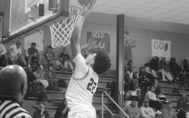 Shay Collins was a member of the All-District first-team in boys’ basketball from Mamou High School. (Gazette photos by Tony Marks)