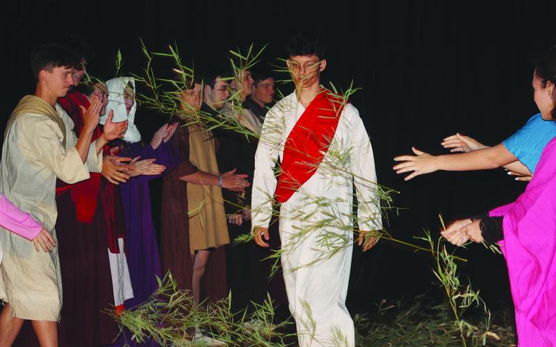 Final days of Christ’s life are remembered