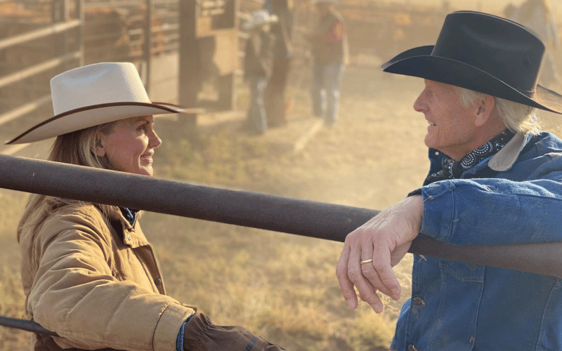 Real-life couple Meg and Ben Jones play Barb and Bo Shane in 'Peace River,' which Ben Jones wrote and produced and which will be shown Thursday in cinemas nationwide. (Submitted photo)