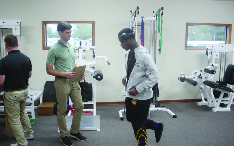 High school physicals are held
