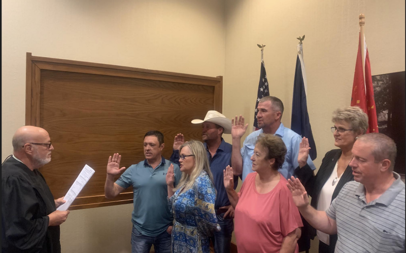 Members are sworn