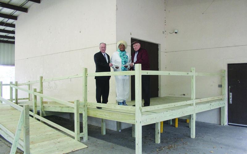 Ramp is donated