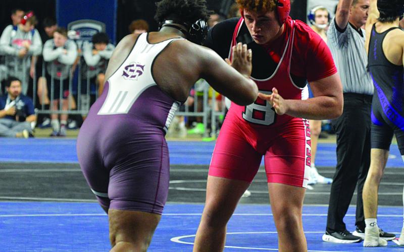Romyn Cortez - State Runner-up 285 lbs. (Photos by Tonya Ashford)