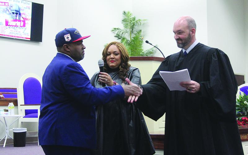 Ville Platte officials take oaths of office