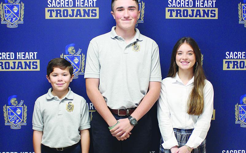 Sacred Heart names  students of the year
