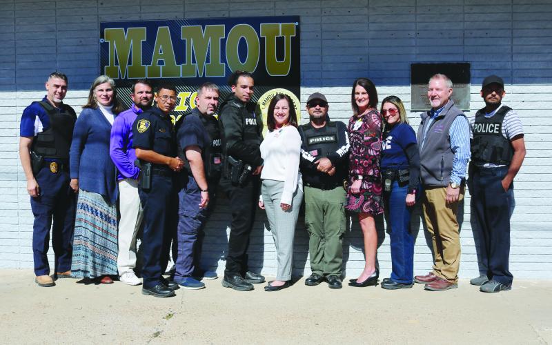 SMC donates vests to Mamou police