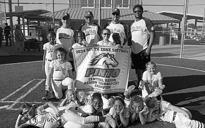 The 8U softball all-stars from Ville Platte earned a berth in the PONY World Series. Team members are Ellie Soileau, Olivia Delafosse, Jariah Anderson,  Jordyn Edwards, Kali Herbert, Logan Launey, Madelyn Fontenot, Aubrey Briley,  Erin Johnson, Maryellen Hebert, Audrey Mire, and Madison Ardoin. (Photo submitted)