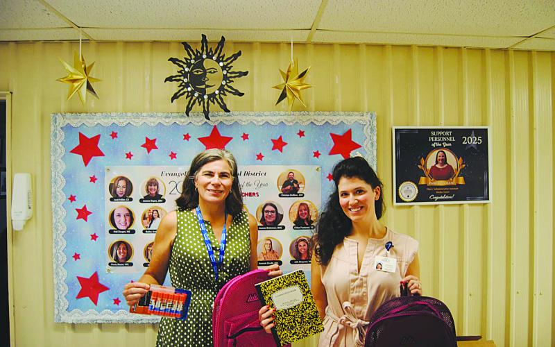 Hospitals team up  to donate school supplies